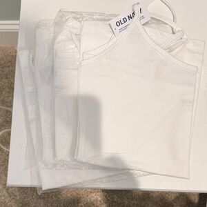 Old Navy Women’s  White Tank Top (4 Cami Tops